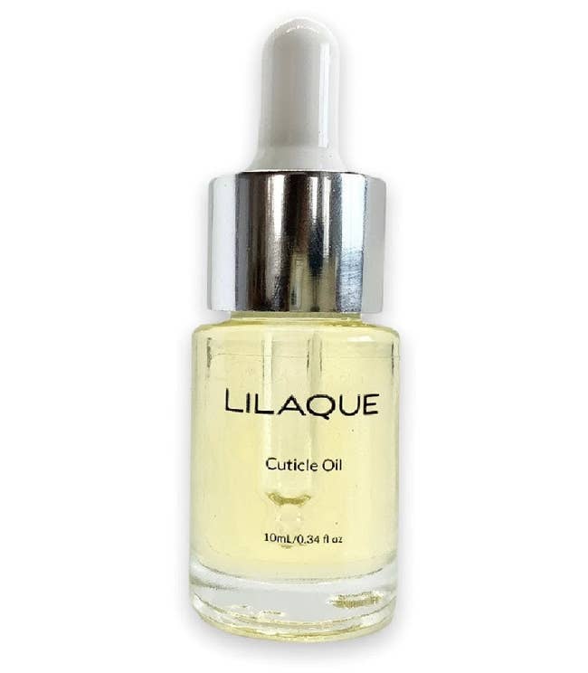 the bottle of cuticle oil