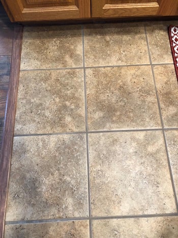 a reviewer's dirty grout