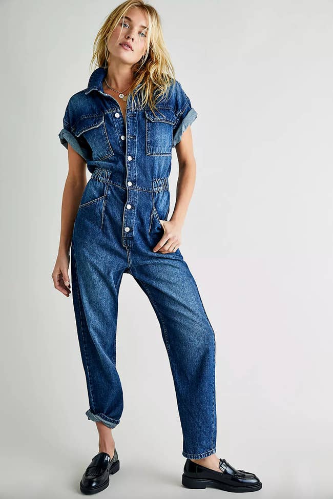 the coveralls in inky indigo
