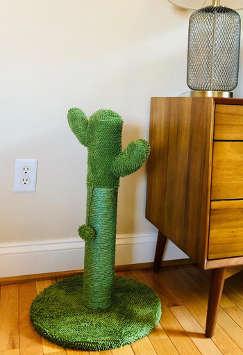 the cactus shaped cat tree