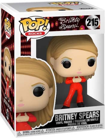 an oops i did it again britney spears funko in a box