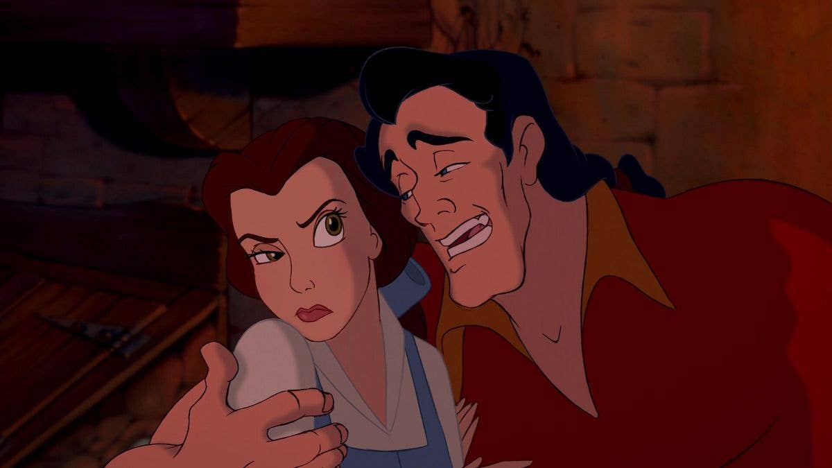 <b>Gaston</b> and Belle.