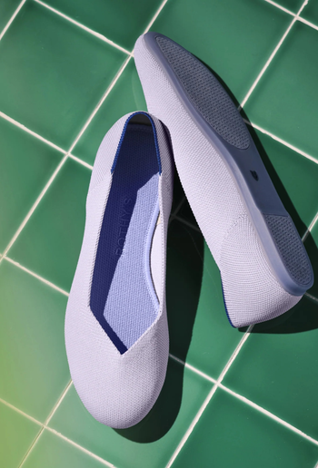 the lavender rothy's flats