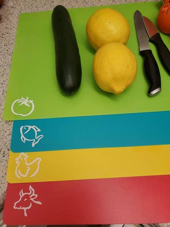 reviewers color coded cutting boards
