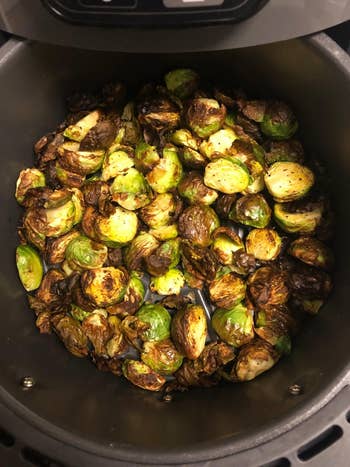 roasted brussel sprouts in air fryer