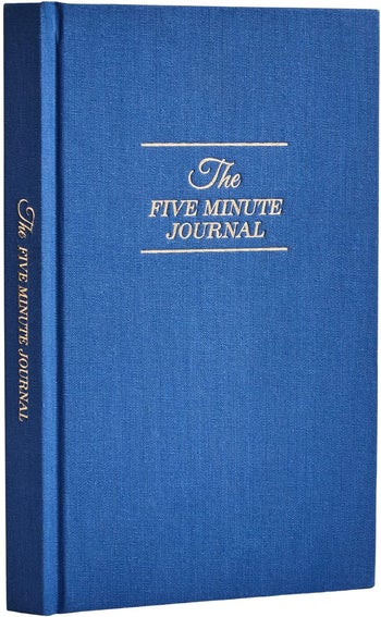 the journal in blue