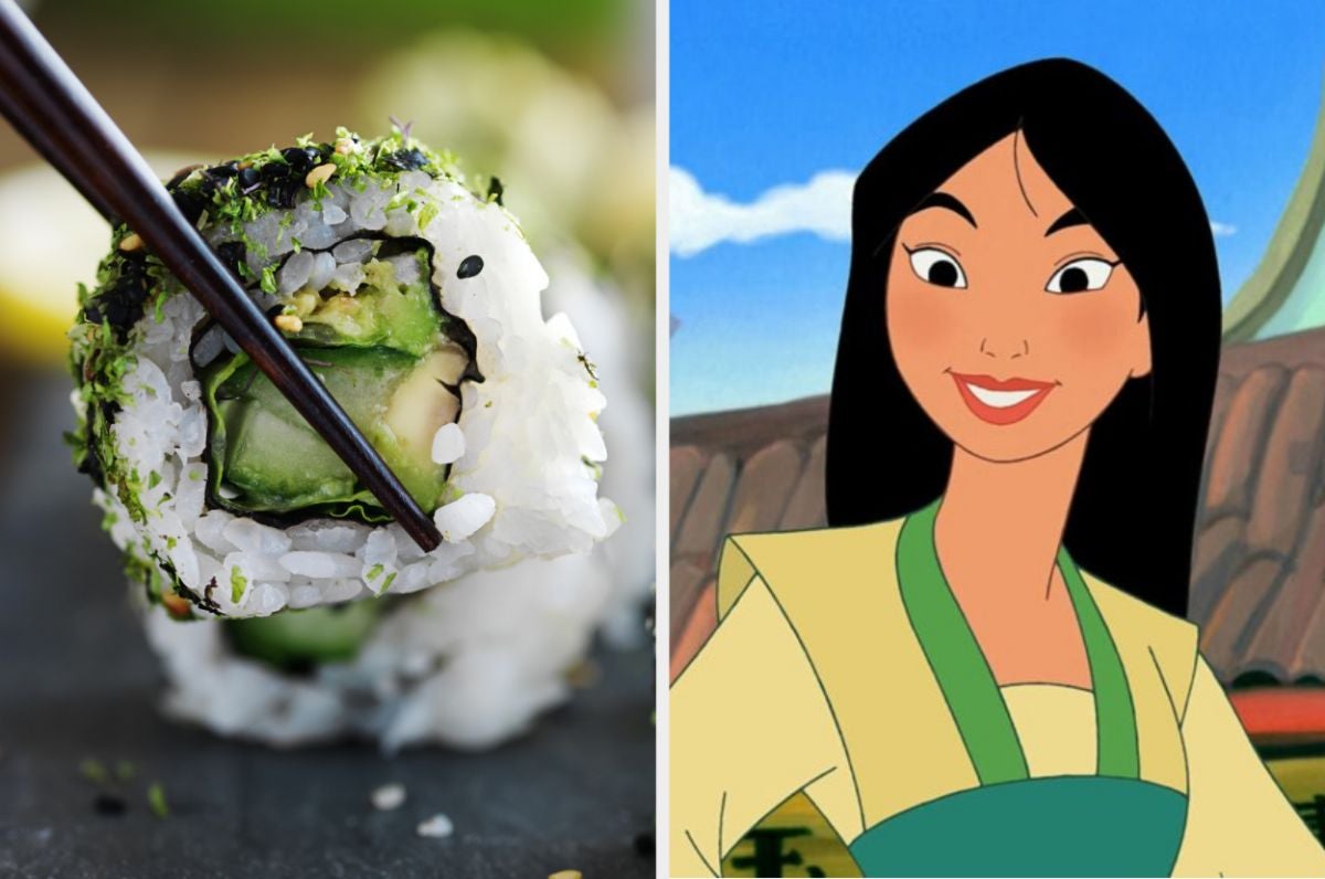 Which Disney Princess Are You Based On The Sushi Roll You Make