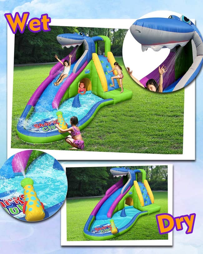 22 Best Inflatable Water Slides For Backyard Fun