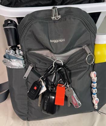 the backpack up close