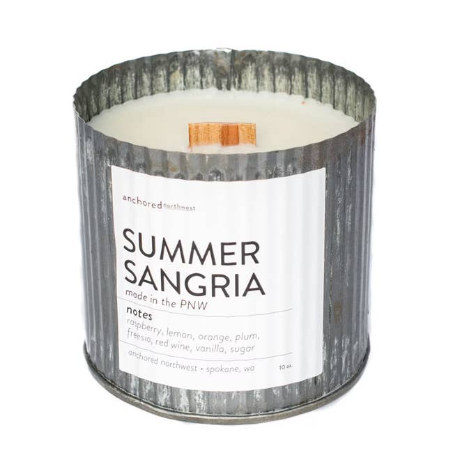the summer sangria candle