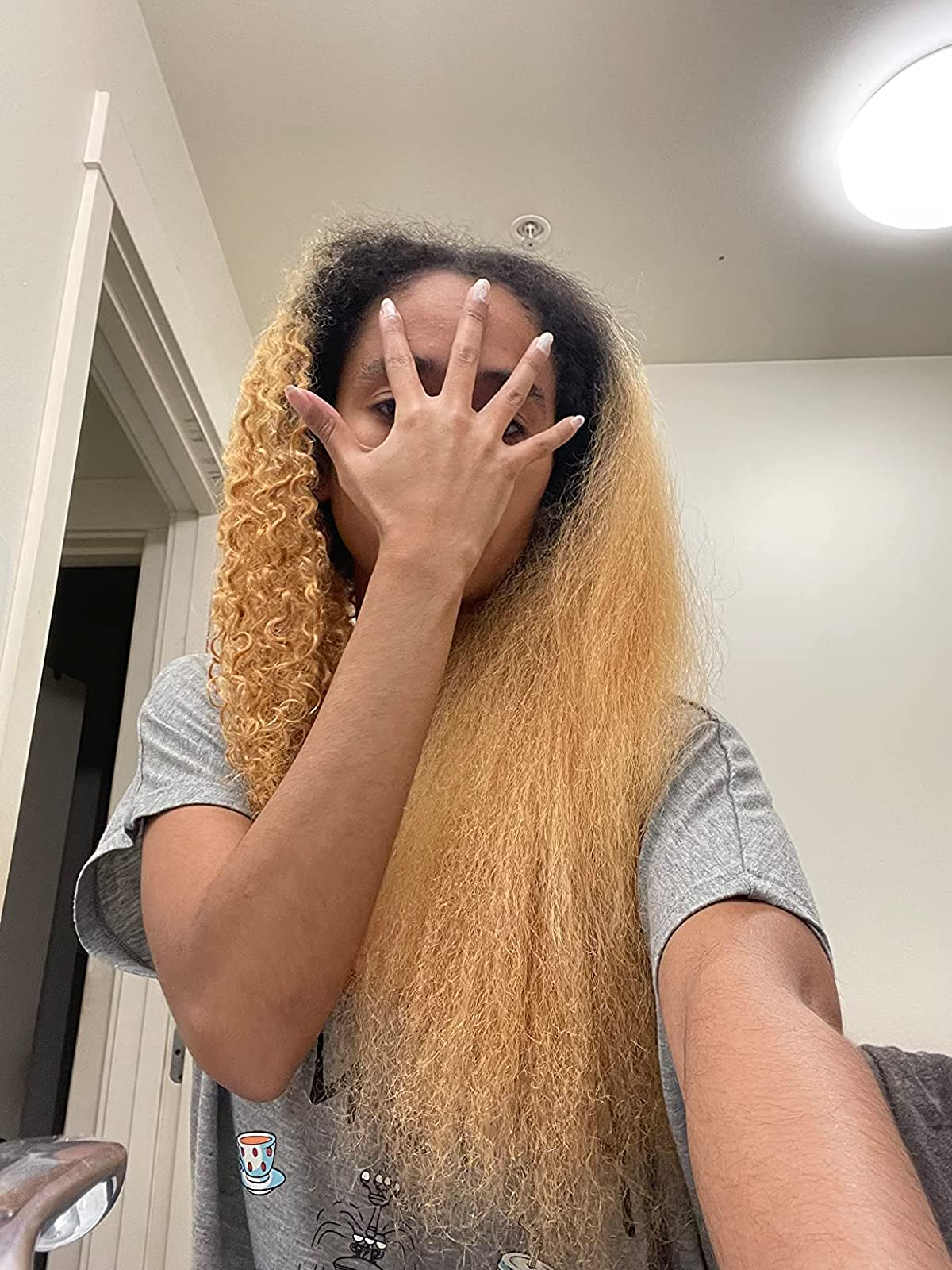 another reviewer with 3B/3C curls and fractional  of their hairsbreadth  has been straightened with the brush