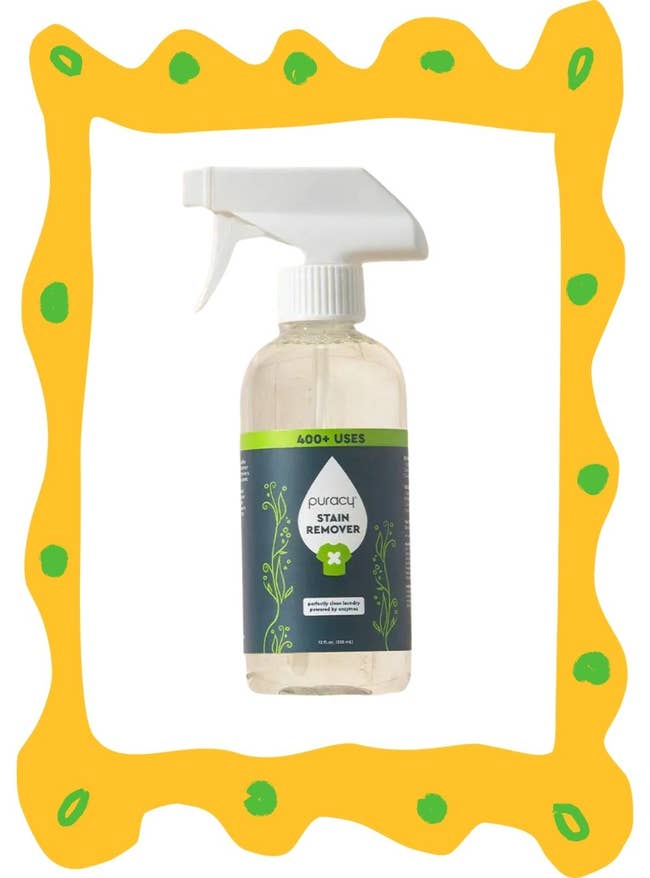 Puracy Stain Remover spray bottle with over 400 uses
