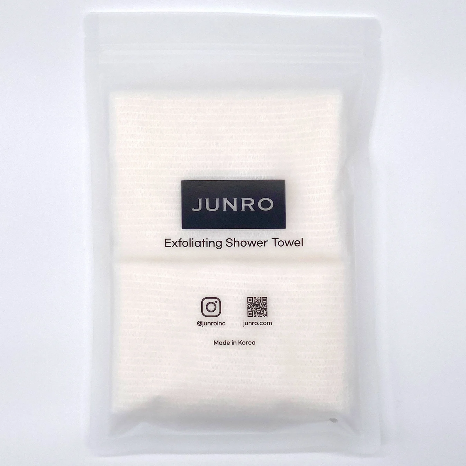 a pack of two exfoliating towels