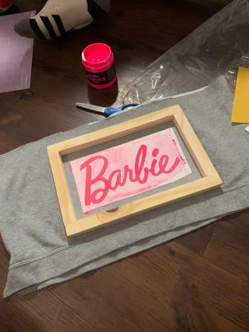 DIY surface printing setup with