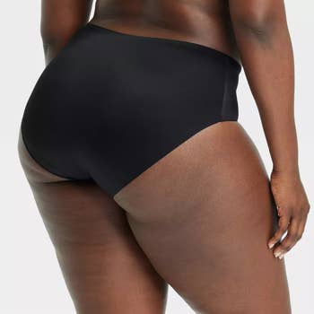 different exemplary wearing the underwear successful achromatic shown from the black