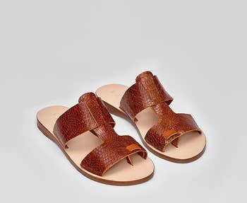 the amber snake sandals