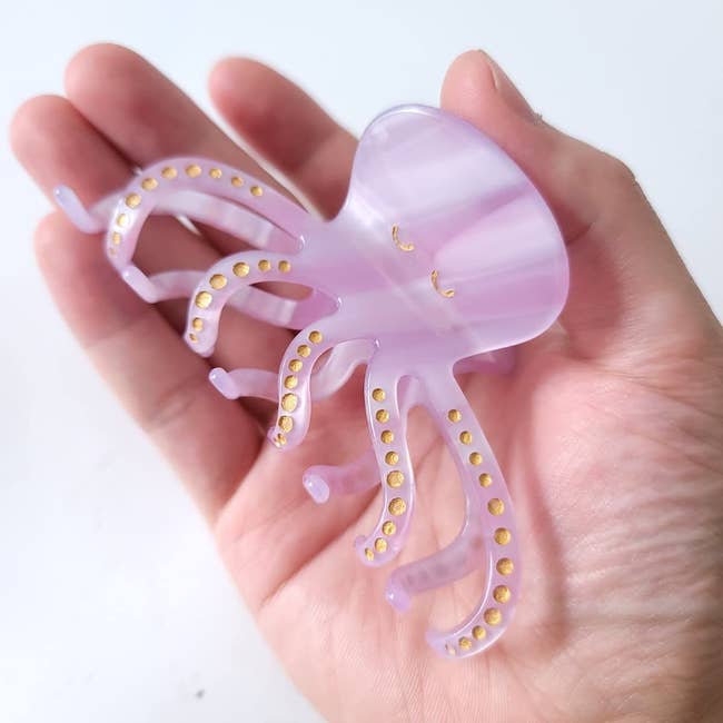 the purple octopus clip