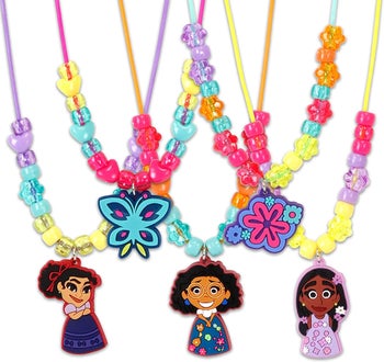 Three Encanto-themed necklaces
