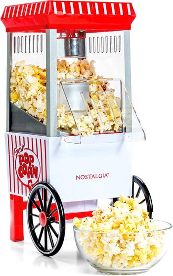 Nostalgia popcorn cart 