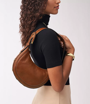 The Nifty 2023 | Large Leather Tote Bag | Women's Hobo Crossbody Purse |  Leather Shoulder Bag