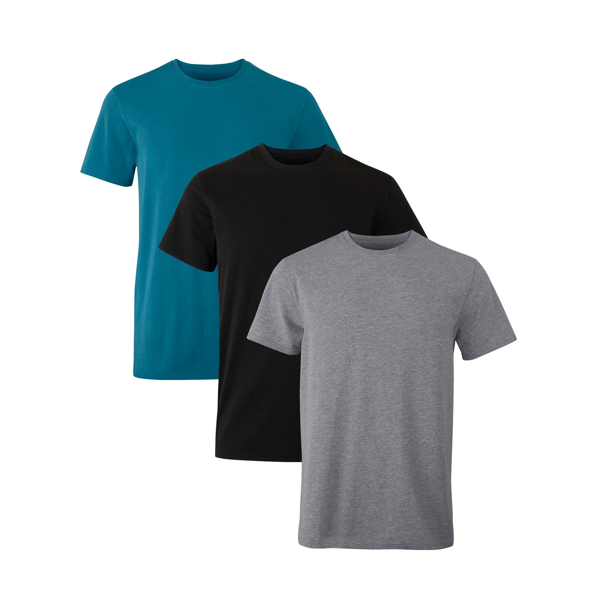3-pack of moisture-wicking shirts