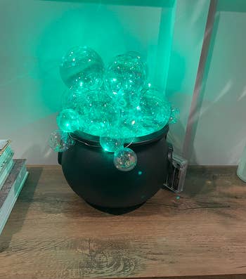 bubbling cauldron decor