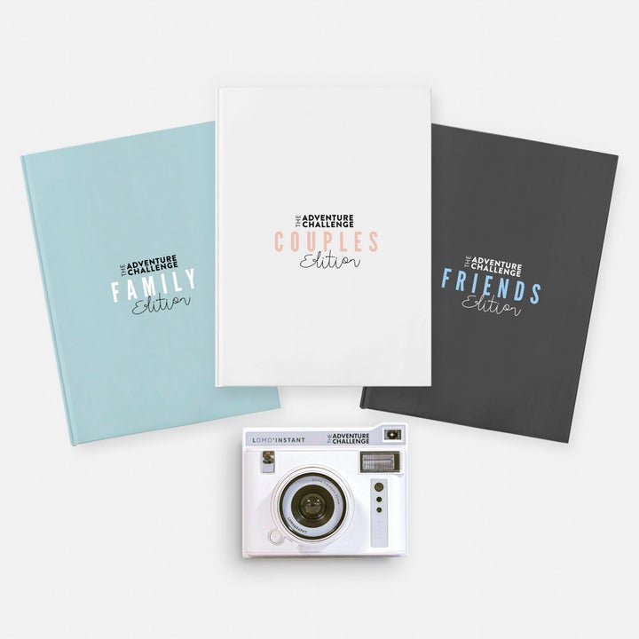 the bundle with three books and a camera