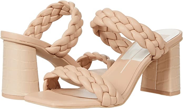 dolce vita braided strap sandals