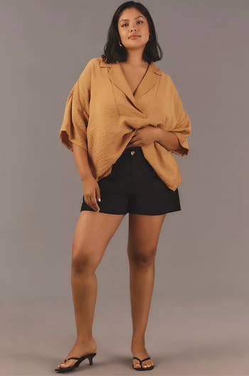 model in beige version