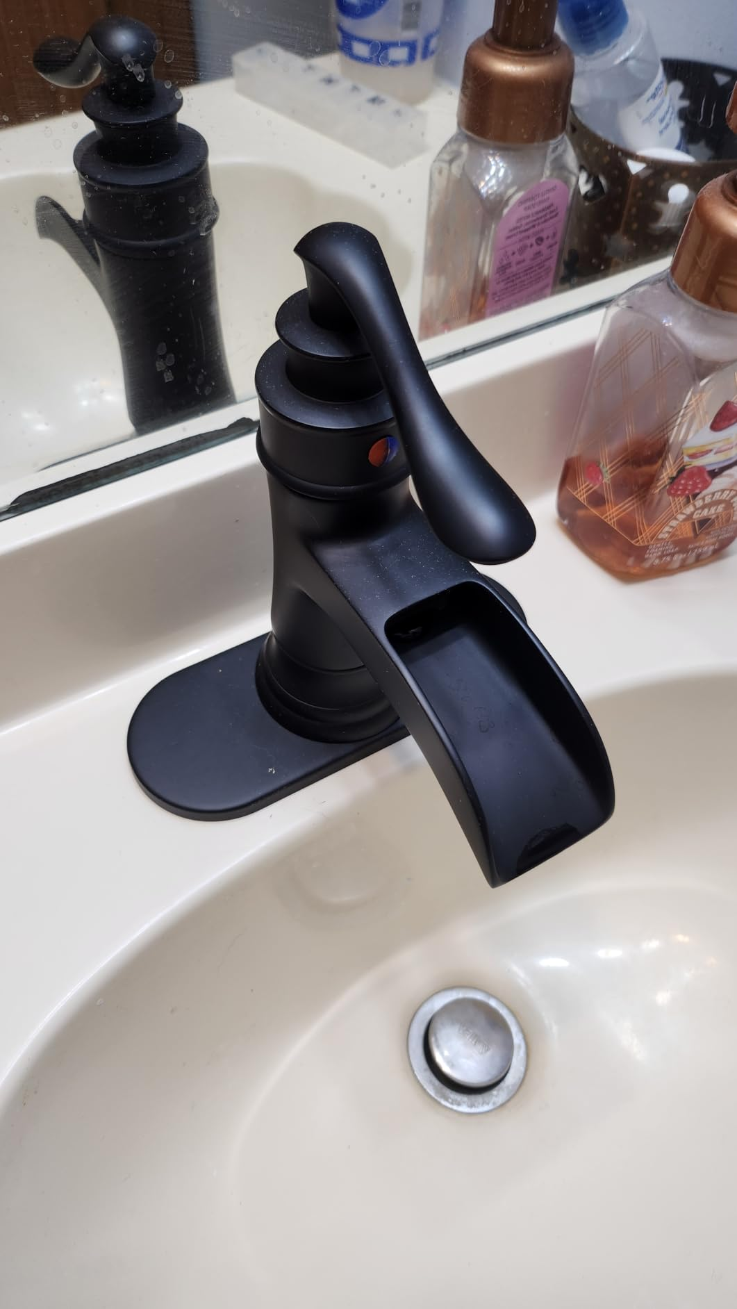 the faucet successful  black