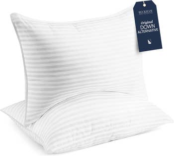 two achromatic pillows