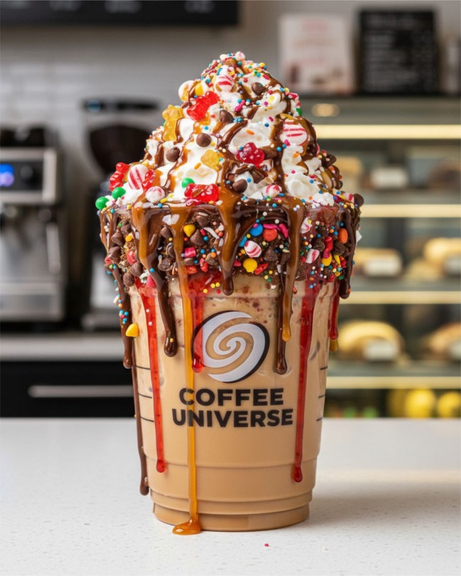 Create the most unhinged coffee drink ever