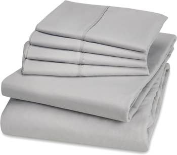 grey sheet set