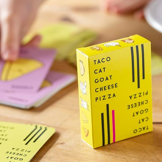 Taco Cat Goat Cheese Pizza Card Game: Rules and Instructions for How to  Play - Geeky Hobbies