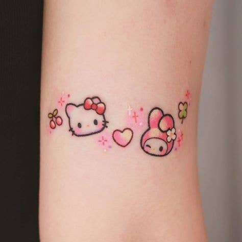 Tatuajes De Hello Kitty En El Muslo Mi Primer Manga Completo! Dragón