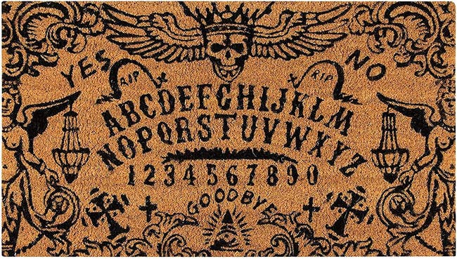 the ouija committee  doorway  mat