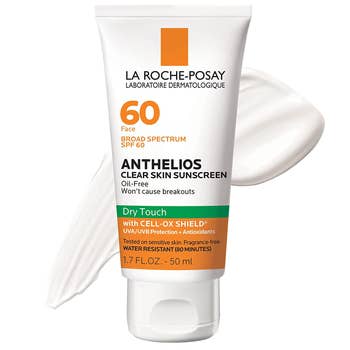 container of the SPF 60 sunscreen