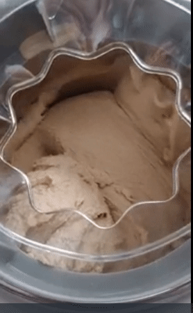 reviewer gif showing ice cream churning in the machine