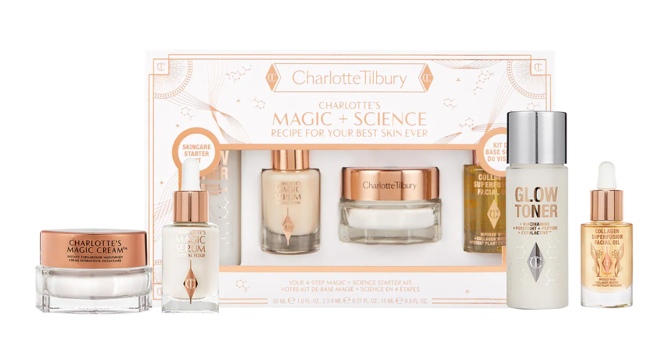 four-piece charlotte tilbury set