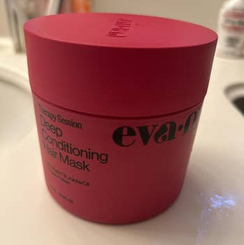 Eva NYC Deep Conditioning Hair Mask instrumentality connected a bath counter