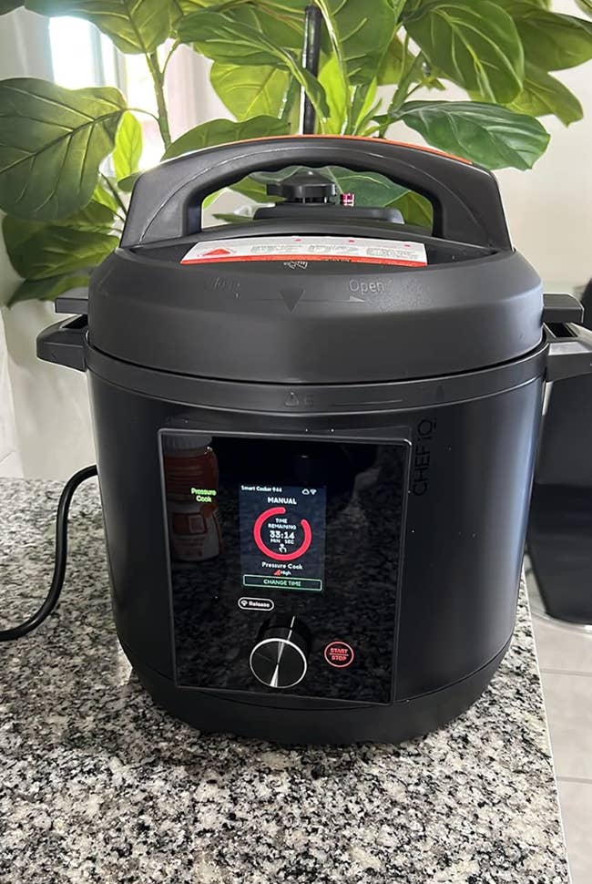 Reviewer photo of the cooker on a countertop