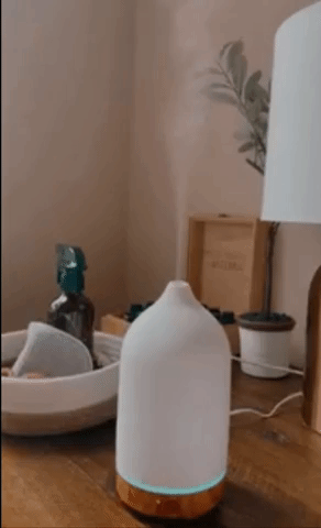 gif of reviewer's diffuser in use