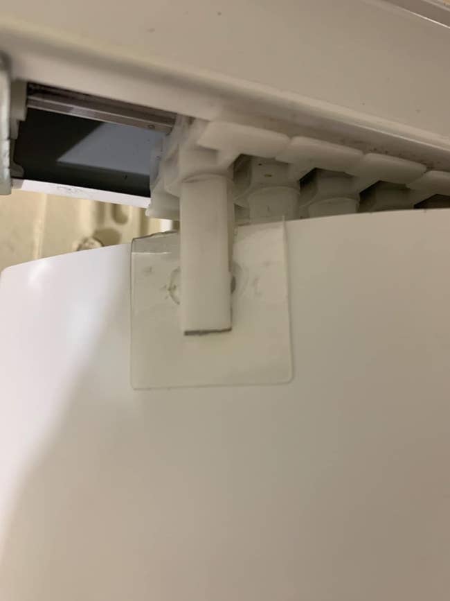 the repair tab on a vertical blind