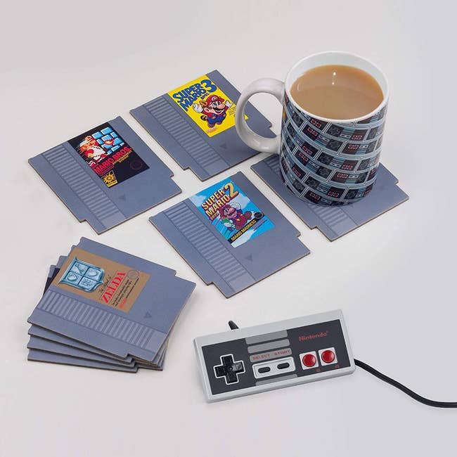 coasters that look   similar  video games