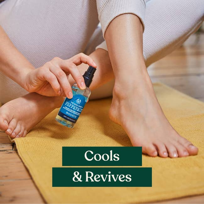 The Body Shop Peppermint Cooling & Reviving Foot Spray