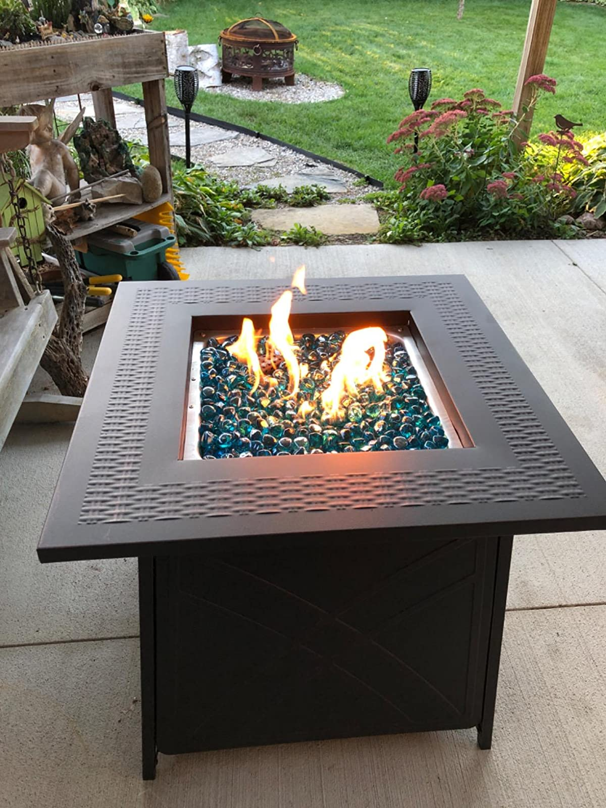 Reviewer representation  of the achromatic  occurrence  pit with flames