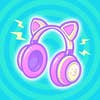Some cute cat ear headphones