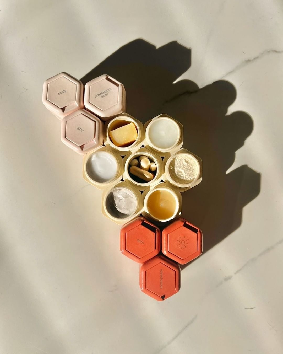 a mix and match of the capsules