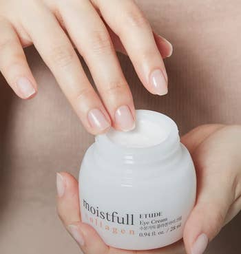 the etude house eye cream in a tub