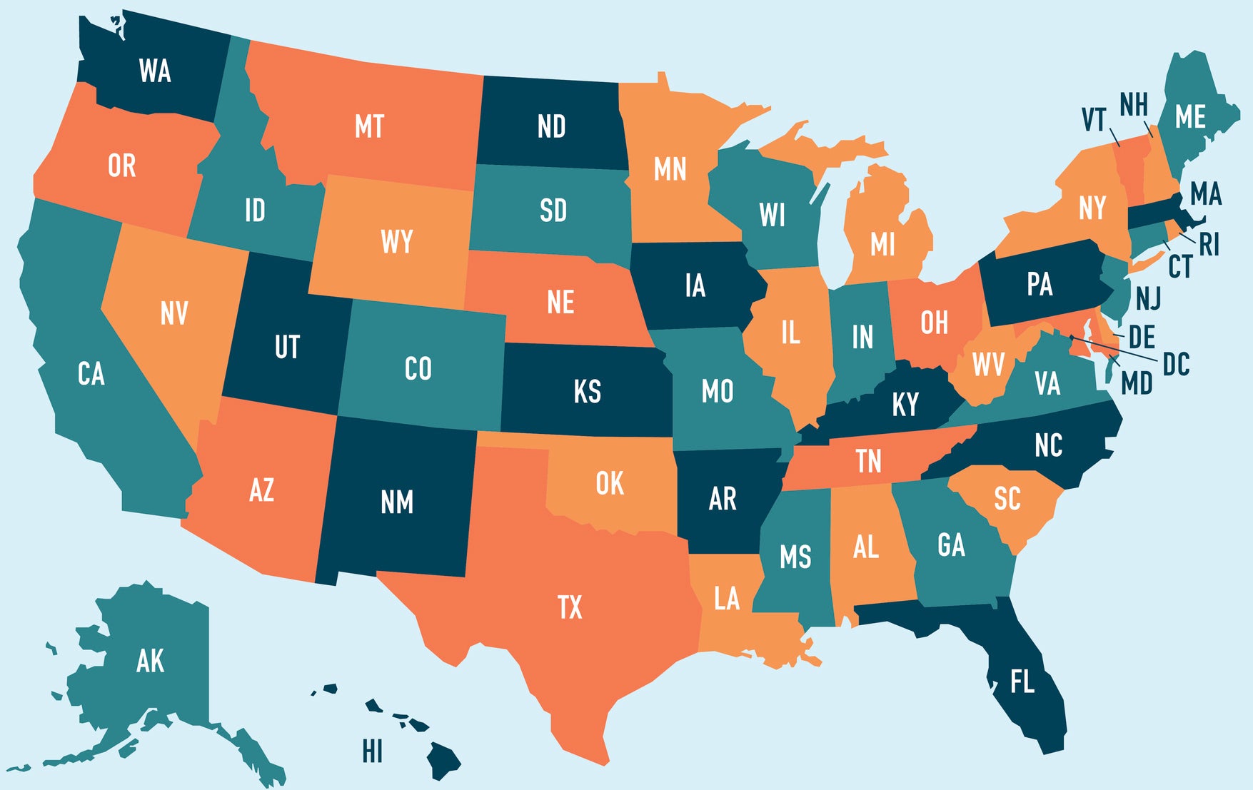 I Bet You Can T Match These Capitals To Their States On A Map